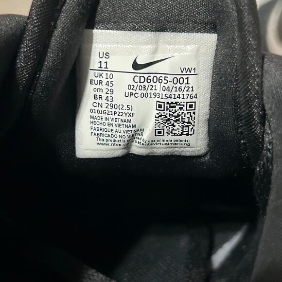 Nike Roshe G (CD6065-001) Men’s Athletic Golf Shoes Sneakers Size 11 Black - Picture 8 of 8